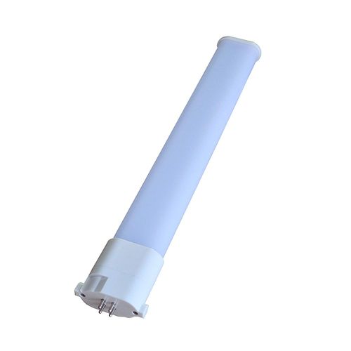 FPL27EX-N LED Twin Fluorescent Lamp, Replacement for FPL27 and FHP23 Shape, LED Daylight White, Twin Compact Fluorescent Light, 9.6 inches (24.5 cm), GY10q Type, Downlight, 210° Luminous, Power Consumption, 10 W, 1300 Lumens, Built-in Power Supply, 2 Japa