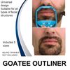 5Pcs Beard Shaper Goatee Beard Shaper Beard Styler Beard Styling Template Beard Shaving Template Beard Styling Tool