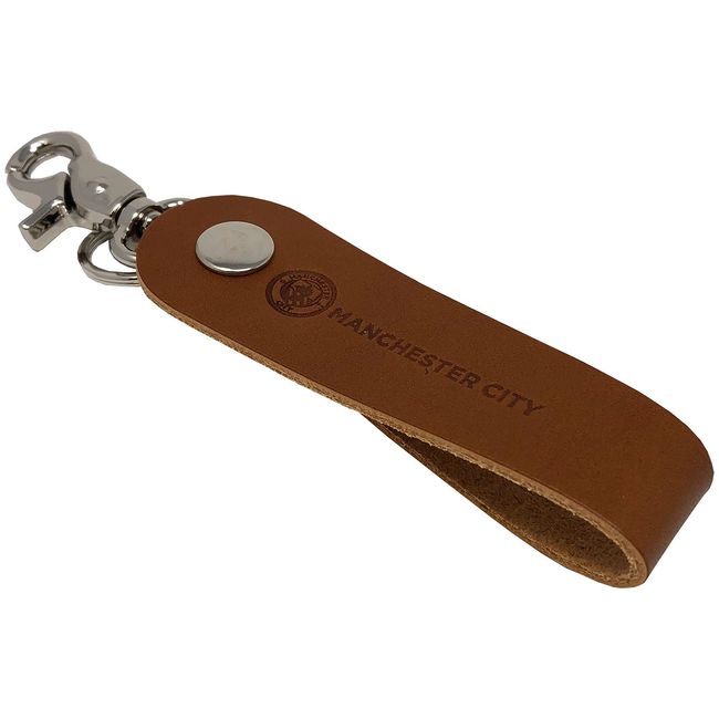 Justice Manchester City Leather Key Chain Belt MC34664 NAT