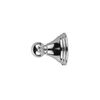Croydex Westminster Wall Mounted Robe Hook with Zinc Alloy Construction, Chrome, Silver