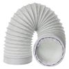 SPARES2GO Universal Air Conditioner Vent Hose Conditioning Unit Extension Pipe (3m 5") + Clips
