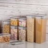 32 Pcs Airtight Food Storage Containers Set Pantry Kitchen Organization Plastic