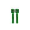 X AUTOHAUX Car Door Lock Knobs Interior Door Lock Knobs Aluminum Alloy Inner Door Lock Pull Pin Universal for Car Green 2pcs