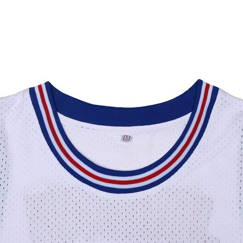 OTHERCRAZY Youth Basketball Jersey #23 Space Movie Jersey for Kids Shirts (White, Large)