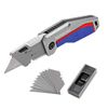 WORKPRO Cutter Knife, Retractable Carpet Knife, .