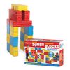 Melissa & Doug Jumbo Extra-Thick Cardboard Building Blocks - 40 Blocks in 3 Sizes