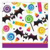Creative Converting 316993 16 Count Paper Beverage Napkins, Gone Batty