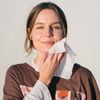 Natural Face Wipes Biodegradable Cleansing & Exfoliating 40 Individually Wrapped