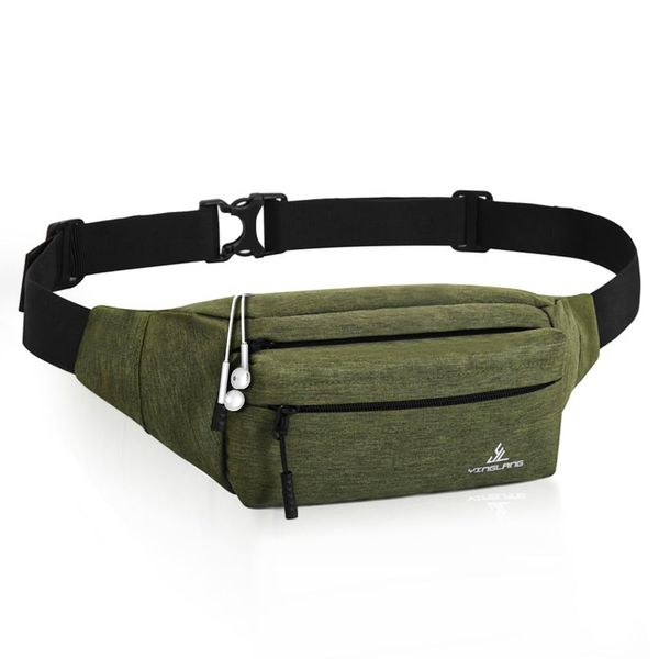 Bumbags and Fanny Packs with Extended Belt for Running Hiking Waist Bag Outdoor Sport Hiking Waistpack for Men Women (Olive)