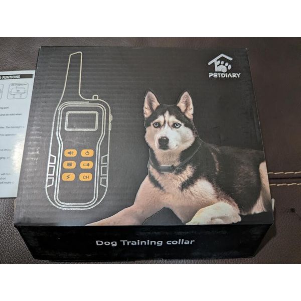 Petdiary t720 dog training collar. Range Up to 3,000ft Rechargeable