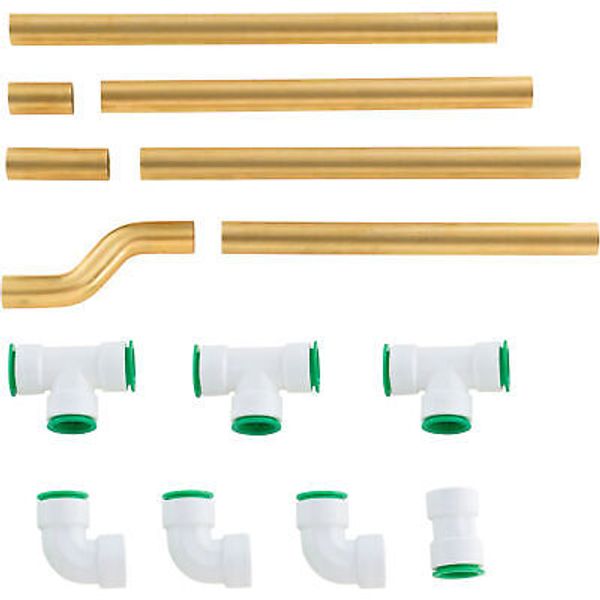 Global Industrial Replacement Water Drain Line Kit For 761221 Outdoor Drinking