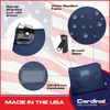 Cardinal bag supplies Locking Document HIPAA Bag,15 x 19 inch (Navy Blue)