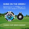 Galant & Wedge Golf Marker Magnetic Hat Clip Retractable Green Fork Gift