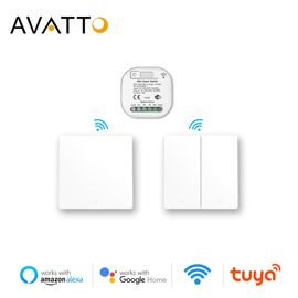 AVATTO Tuya WiFi Zigbee Thermostat Smart Home Battery powered Temperature  Controller For Gas Boiler works with Alexa Google home