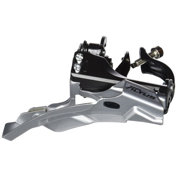 Shimano Altus FD-M371X3 Conventional Swing Front Derailleur - Silver, 9 Speed