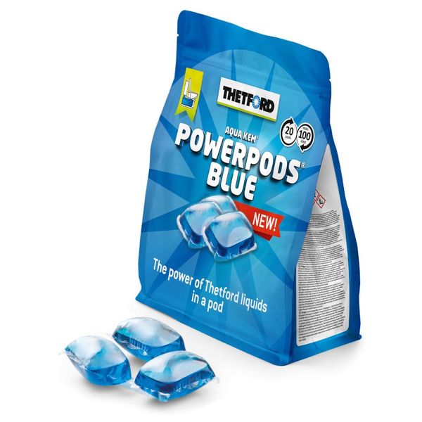 THETFORD Power Pods Blue (Pack of 20)