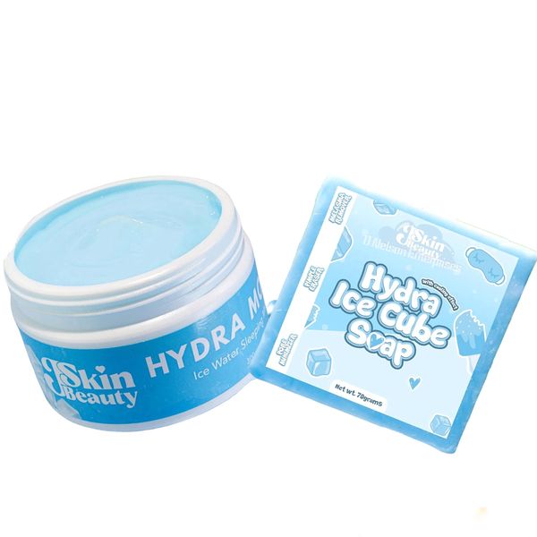 J Skin Beauty Hydra Moist Ice Water Sleeping Mask & Hydra Ice Cube Soap