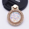 Smartphone Ring, Thin, Holding Ring, Cute, Sparkle, Fall Prevention Ring, Stylish, Bunker Ring, Stand Function, One Hand Operation, 360 Rotation, Strong Adhesion, Compatible with Tablets and