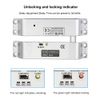 ReaIOKbii Electric Drop Bolt Lock, DC 12V, Fail Safe NC Mode, for Access Control Security System with Time Delay