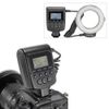 PAC Tech, 48 LED Close-up Strobe for Camera / SLR Camera Macro Ring Light / Macro Ring Flash Compatible with Canon Nikon Strobe LCD Display