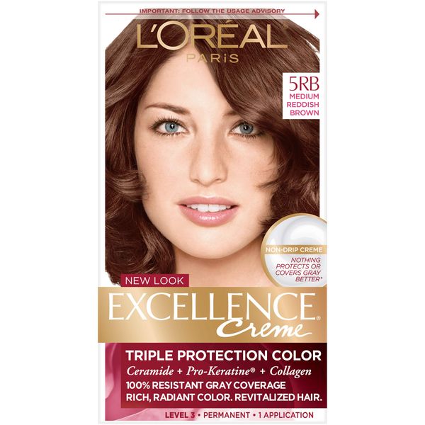 L'Oreal Paris Excellence Creme, 5RB Medium Reddish Brown