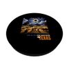 Solar Eclipse 2024 Texas Cattle Ranch Farm God Bless Texas PopSockets Swappable PopGrip