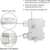 18 Feet Battery Operated Led String Lights With Timer Waterproof Cold White