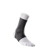 McDavid Active Comfort Compression Ankle Sleeve, Grey/Black, Small