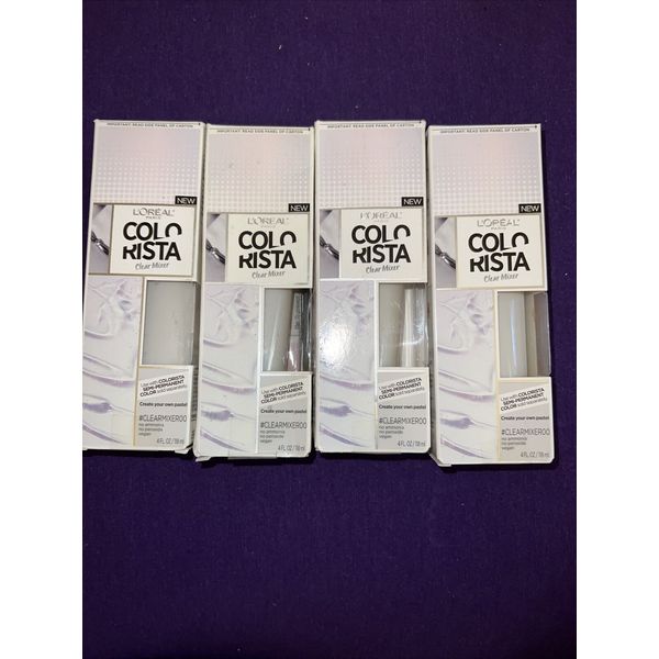 L’Oréal Colorists Semi permanent Color #Clearmixer00 X4
