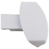 SPARES2GO Door Handle Kit for Indesit Washing Machine (White)