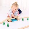 Bigjigs Rail Clickety Clack Bridge - Other Major Wooden Rail Brands are Compatible