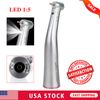Dental 1:5 Increasing Fiber Optic LED Contra Angle Handpiece E-type NSK Style