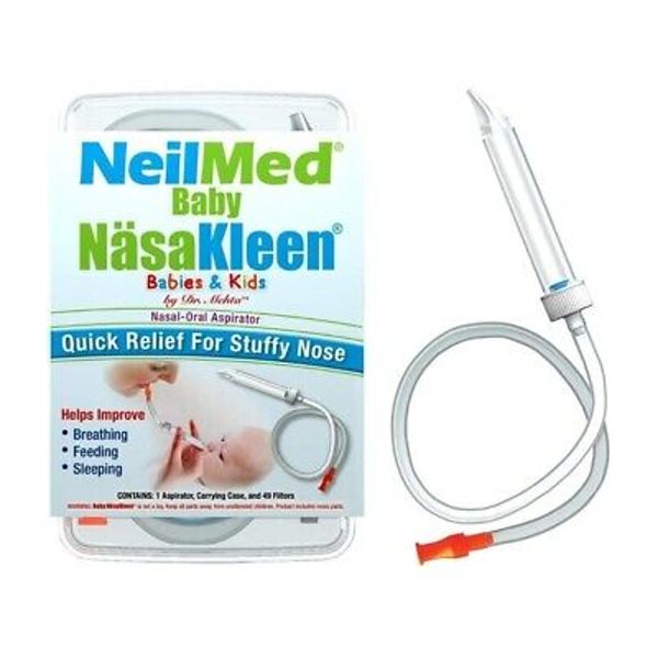 NailMed Baby NäsaKleen Nasal Aspirator Kit BPA-Free