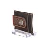 Ariat Basket Weave Money Clip Brown