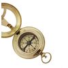Push Button Brass Pocket Compass Direction Compass Pocket & Gift Compass For Hiking And Camping
