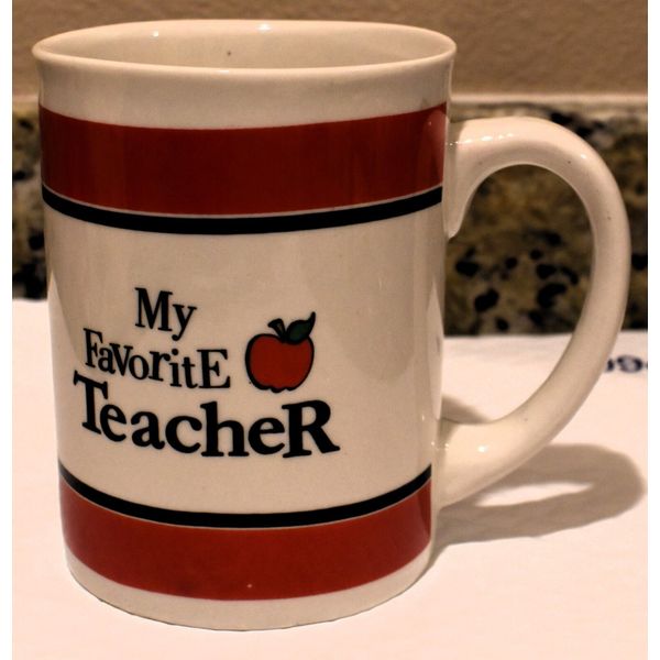 Large "My Favorite Teacher" Coffee Mug