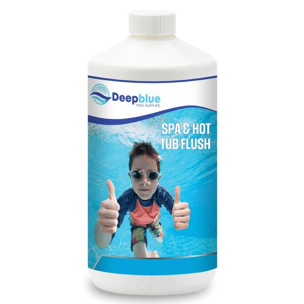 Deep Blue Pro Hot tub Flush 1 Litre system cleaner flusher