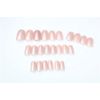 24pcs Cute Elegant Nail Long Nail Tips, Color Changing Stone Nails, Cat Eye Stone