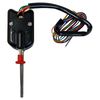 Sherco-Auto Black Universal 12V Turn Signal Switch 7 Wire W/Indicator Light & Emergency Flasher Button