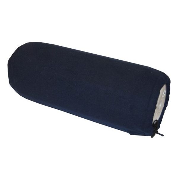 Taylor Made Products 9036 Fleece Boat Fender Cover for Center Rope Tube Style Fenders (10" x 26", Navy Blue)