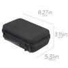 co2CREA Storage Travel Hard Case for Hatteker Professional Hair Clipper Cordless ClippersHair Trimmer Beard Shaver, hatteker rfc-690 (Black Case Only, Shaver is not Included)