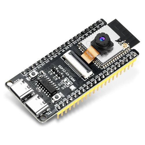 FORIOT ESP32-S3-CAM Development Board with OV2640 Camera, ESP32-S3-WROOM N16R8 Module with Dual Type-C Interface Support Wi-Fi and Bluetooth MCU Microcontroller for IoT, DIY Projects and AI Project