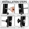2 Sets Rollator Walker Replacement Knobs,Universal Rollator Handle Adjustment Knobs Drive Rollator Knob Comfortable Rollator Spare Parts Accessories
