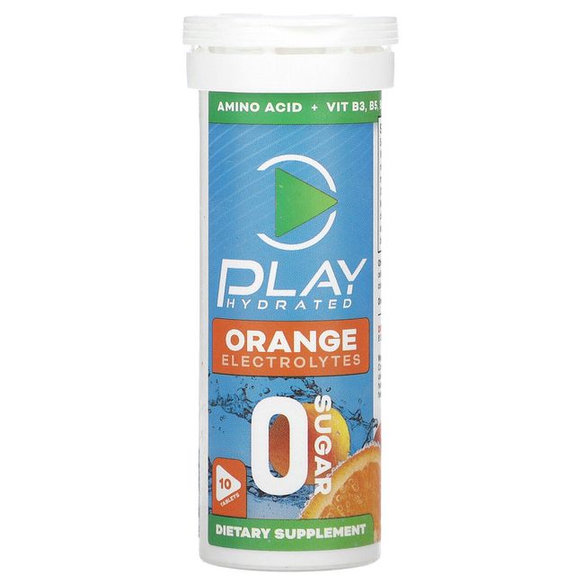 Electrolytes, Orange, 10 Tablets