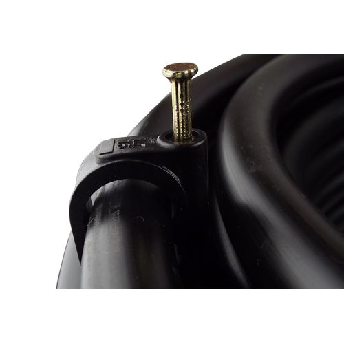 Irrigation Pipe Clamps for 16mm ldpe Pipe/Garden Hose for Wood or Brick, Pack of 50
