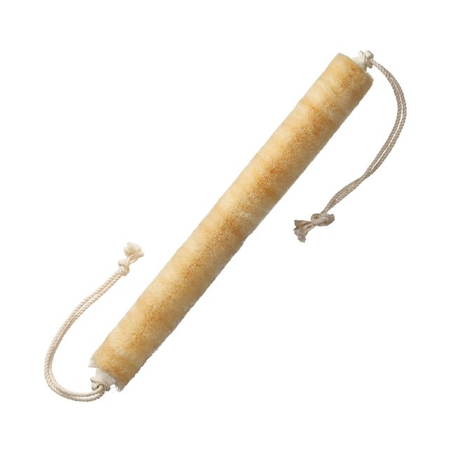 Japanese Tawashi Soft Back Scrub - Sisal Fiber Long Body Brush With Rope Handles - Product of Japan