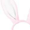 Beistle Soft-Touch Bunny Ears Pink & White