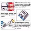 4Pcs 105°Right Angle Drill Attachment&Impact Grade Socket Adapter 1/4" 3/8" 1/2"