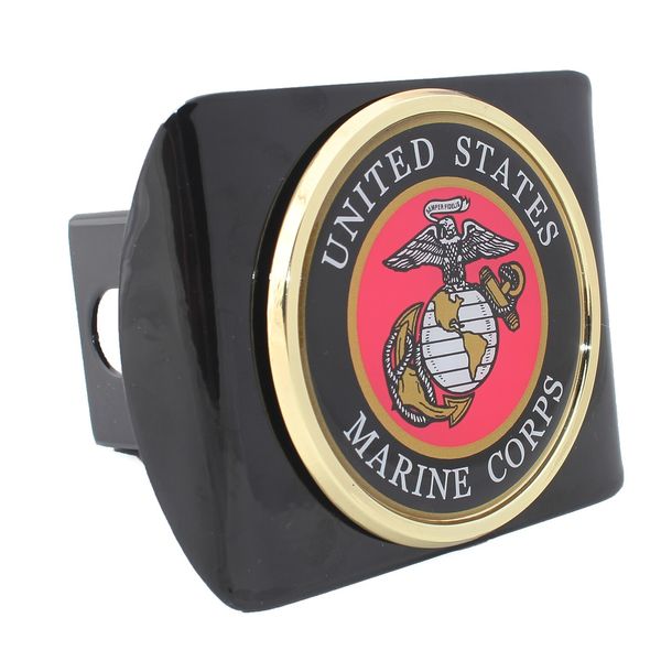 US Marine Corps Seal Metal Hitch Cover