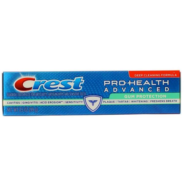 Crest Pro-Health Advanced Toothpaste, Gum Protection 3.5 oz (Pack of 2)